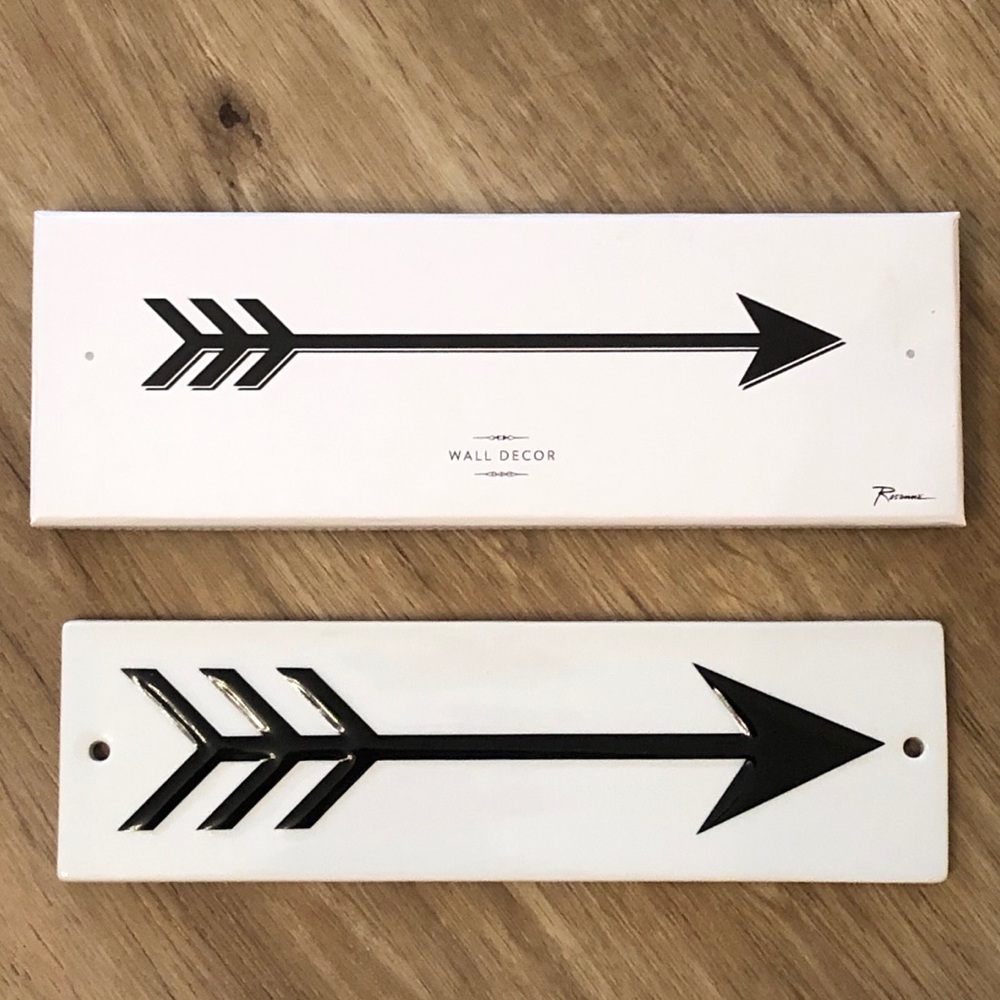 Rosanna Wall Plate Arrow Art Home Decor